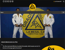 Tablet Screenshot of gracielamesajiujitsu.com